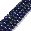 Dyed Natural Lapis Lazuli Beads Strands G-E571-16B-1