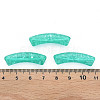 Transparent Crackle Acrylic Beads CACR-S009-001A-N68-4