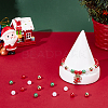 320pcs 2 Styles Imitation Pearl & Plating Acrylic Beads OACR-AR0001-32A-4