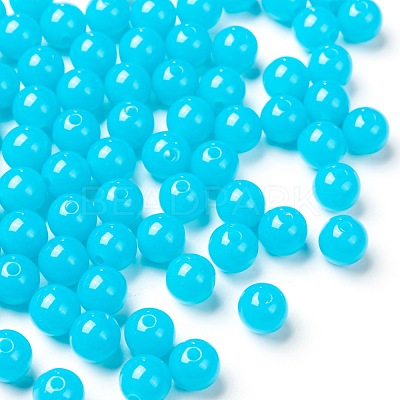 Fluorescent Acrylic Beads X-MACR-R517-8mm-10-1