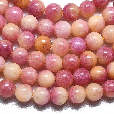Natural Malaysia Jade Beads Strands G-L645-A01-6mm-32-1