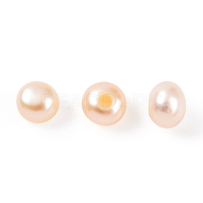 Grade 3A Natural Cultured Freshwater Pearl Beads PEAR-N018-3A-3035B-1