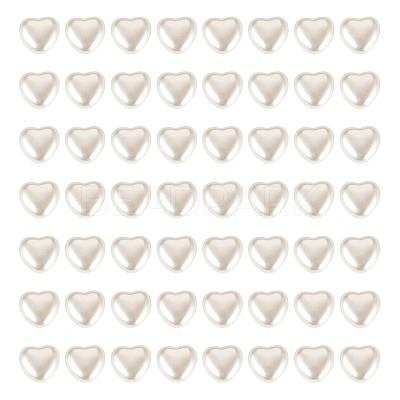 200Pcs ABS Imitation Pearl Beads OACR-TA0003-84A-1