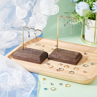 DIY Evil Eye Drop Earring Making Kit DIY-AR0002-72-1