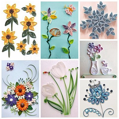 6 Colors Quilling Paper Strips DIY-J001-3mm-A02-1