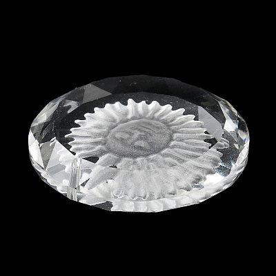Transparent Glass Pendants GLAA-Q090-03-1