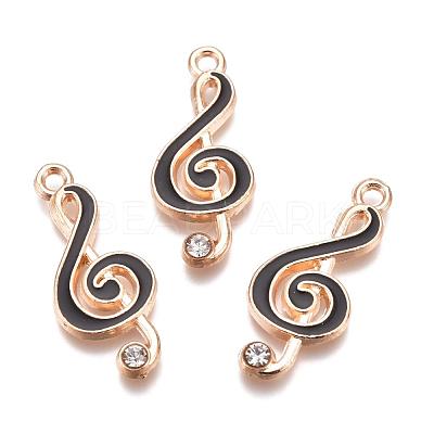 Alloy Enamel Pendants PALLOY-P118-04-1