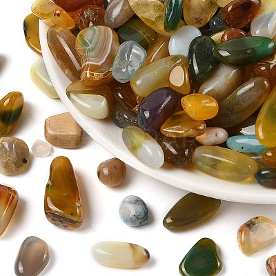 Dyed & Heated Natural Agate Beads X1-G-J402-04C-06-1