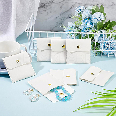 PU Imitation Leather Jewelry Storage Bags ABAG-WH0032-35B-1