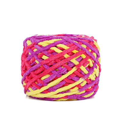 Gradient Color Polyester Wool Blend Yarn YCOR-PW0001-004A-28-1
