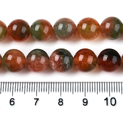 Dyed Natural White Jade Beads Strands G-T138-10mm-210-6-1