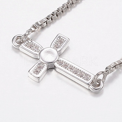 Adjustable Brass Bolo Bracelets BJEW-P200-12P-1