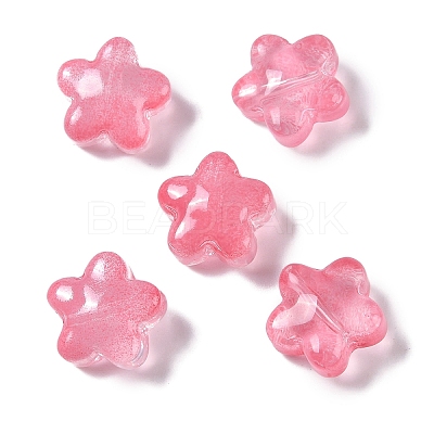 Baking Paint Glass Beads GLAA-S202-10G-1