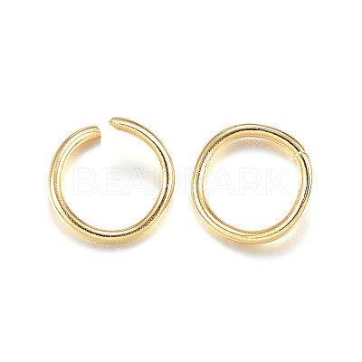 304 Stainless Steel Open Jump Rings A-STAS-F084-21G-1