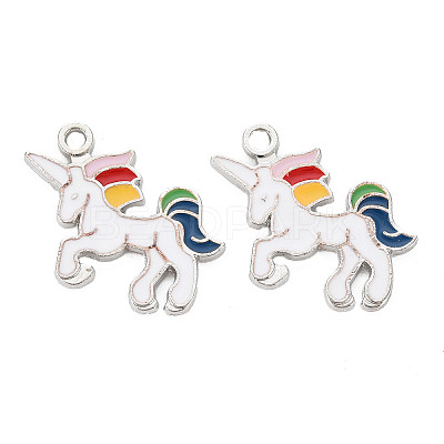 Alloy Enamel Pendants LS-ENAM-N054-42C-RS-1