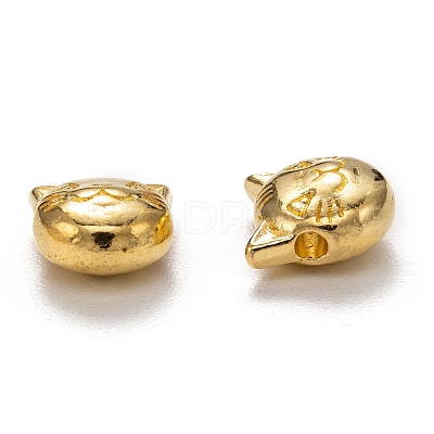 Tibetan Style Alloy Kitten Beads X-TIBEP-GC178-G-RS-1