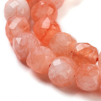 Natural White Jade Beads Strands G-H028-A09-14-1