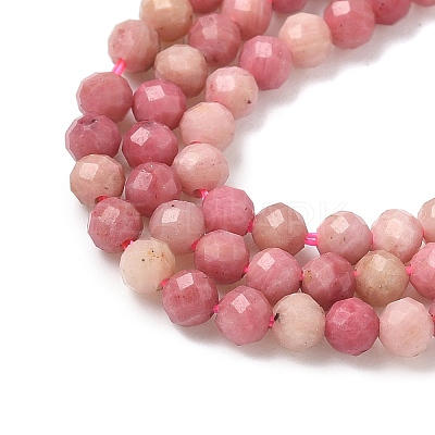 Natural Rhodonite Beads Strands X-G-P553-G06-02A-1