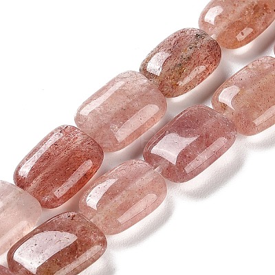 Natural Strawberry Quartz Beads Strands G-K357-D12-01-1