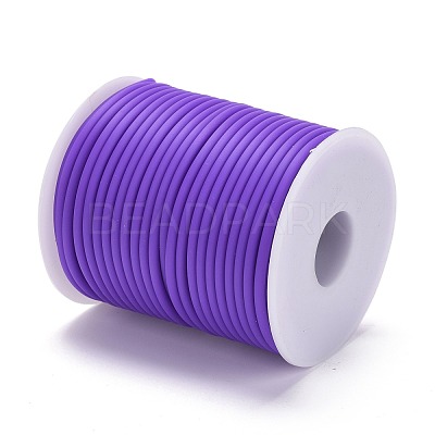 Hollow Pipe PVC Tubular Synthetic Rubber Cord RCOR-R007-3mm-18-1