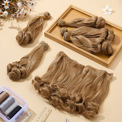 6Pcs Doll Wig Hair DIY-ME0001-59C-1