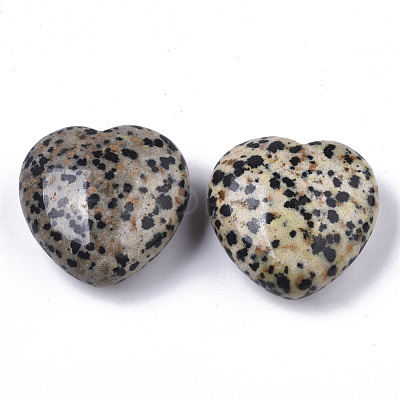 Natural Dalmatian Jasper Healing Stones G-R418-26-2-1