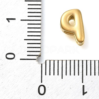 Ion Plating(IP) 304 Stainless Steel Slide Charms STAS-B075-37G-P-1