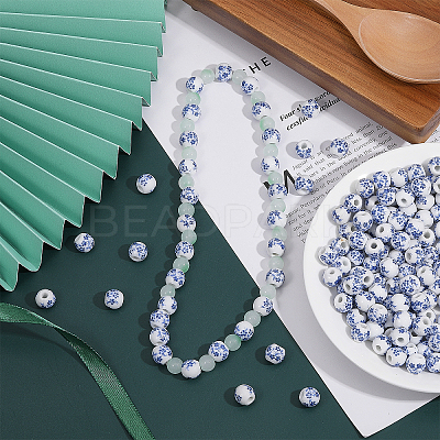200Pcs Handmade Porcelain Beads PORC-CA0001-14-1