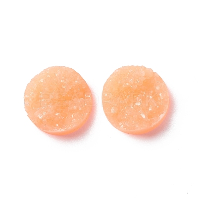 Druzy Resin Cabochons CRES-S040-12mm-29-1