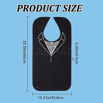 Polyester Adult Bibs for Eating AJEW-WH0020-62C-1