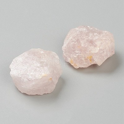Rough Raw Natural Rose Quartz Beads G-H254-11C-1