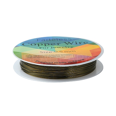 Copper Jewelry Wire CWIR-CW0.5mm-29-1