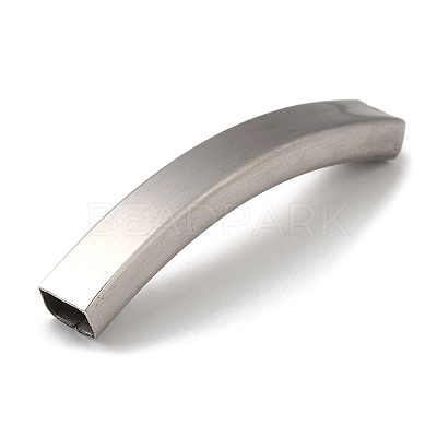 Non-Tarnish 304 Stainless Steel Tube Beads STAS-Z045-05D-P-1