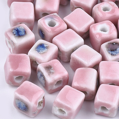 Handmade Porcelain Beads PORC-S498-37H-1