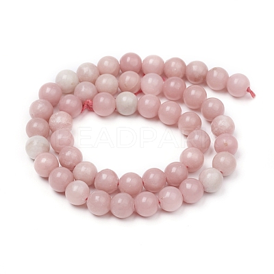 Natural Pink Opal Beads Strands G-G829-03-10mm-1
