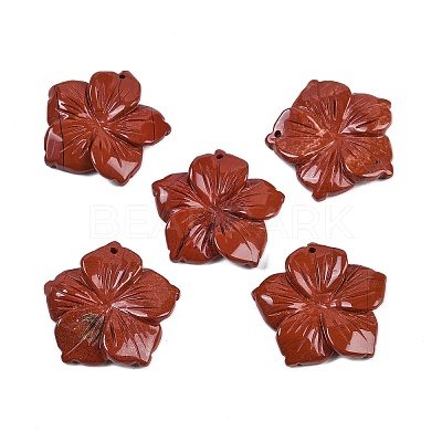 Natural & Synthetic Mixed Gemstone Pendants G-B097-01A-1