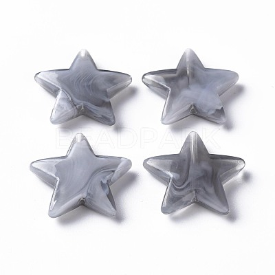 Two Tone Acrylic Beads MACR-S272-77F-1