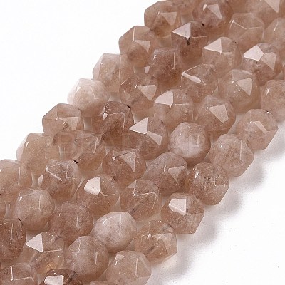 Natural Quartz Beads Strands G-G990-B03-B-1