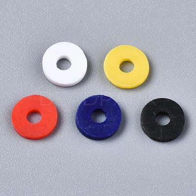 Handmade Polymer Clay Beads CLAY-T019-02B-06-1