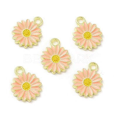 Alloy Enamel Charms FIND-H035-01B-LG-1