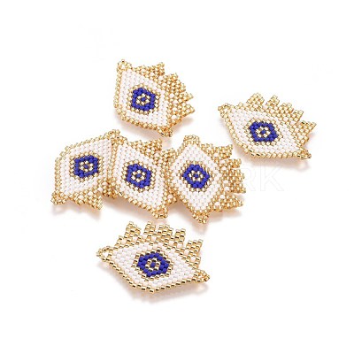 MIYUKI & TOHO Handmade Japanese Seed Beads Links SEED-A029-BD14-1