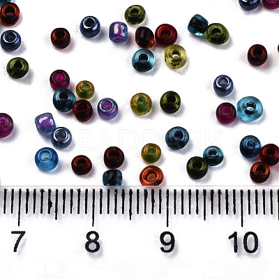 8/0 Glass Seed Beads SEED-R051-02B-04-1