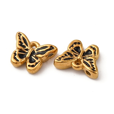 304 Stainless Steel Enamel Charms STAS-Q363-02C-G-1