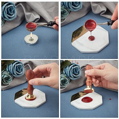 Wax Seal Stamp Set AJEW-WH0212-050-1