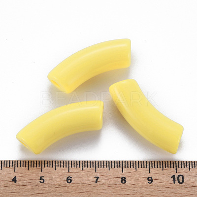 Opaque Acrylic Beads MACR-S372-001B-S024-1