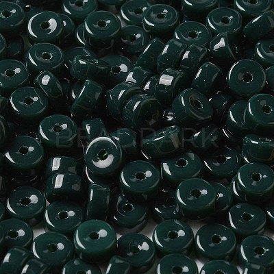 Opaque Colours Glass Seed Beads SEED-E001-P3x6mm-03-1