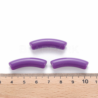 Opaque Acrylic Beads MACR-S372-002B-S016-1