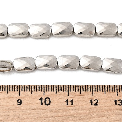 Electroplate Glass Beads Strands EGLA-F166-18P-1