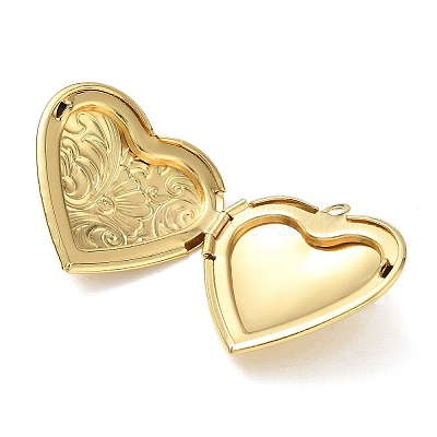 Brass Locket Pendants KK-CBA4231-02B-G-1