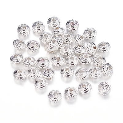 Tibetan Silver Color Plated Spacer Beads K0NJX022-1